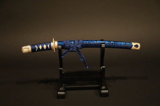 ミニ模擬刀(青)(イミテーション)