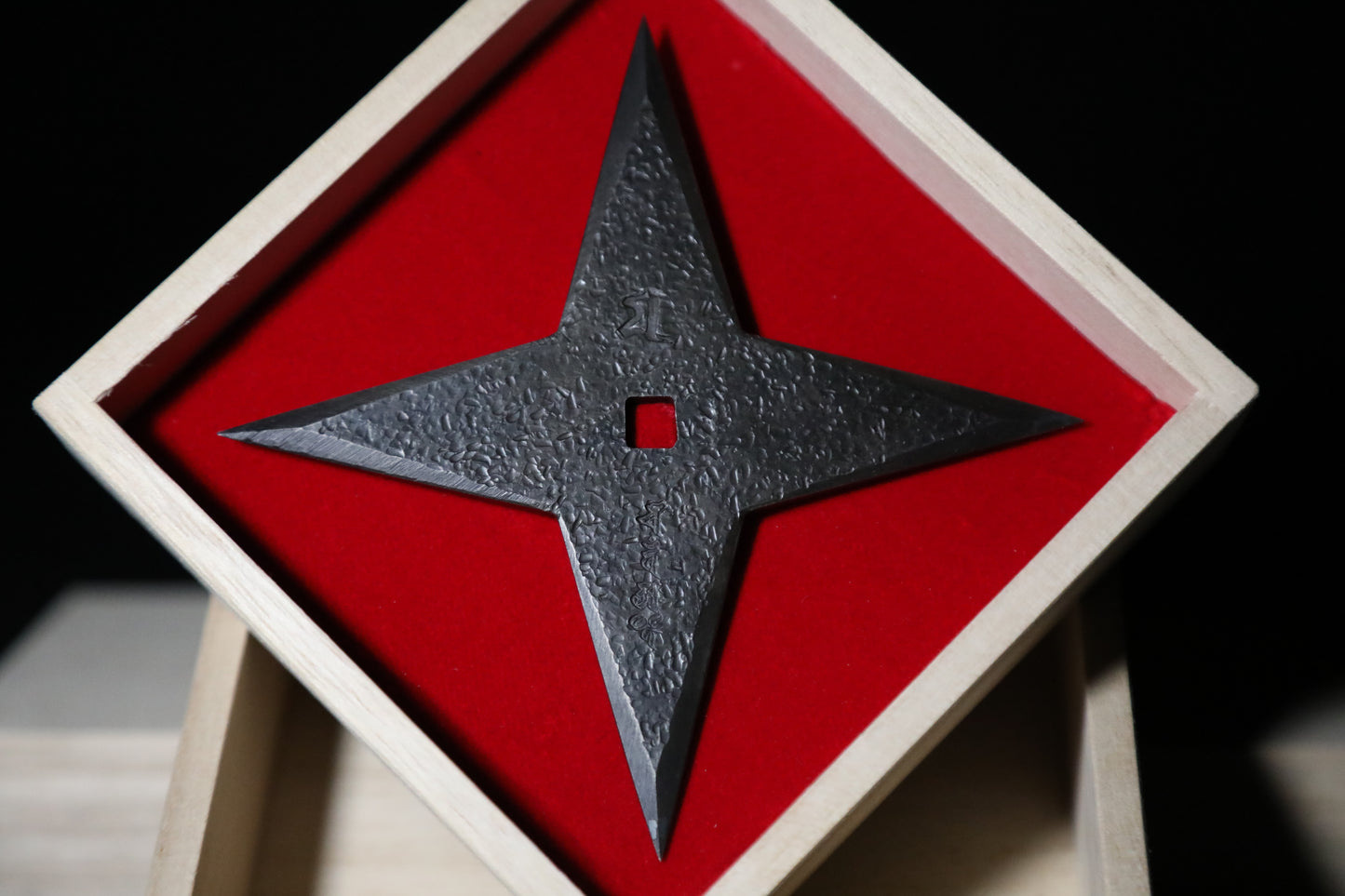 Authentic Black Steel SHURIKEN