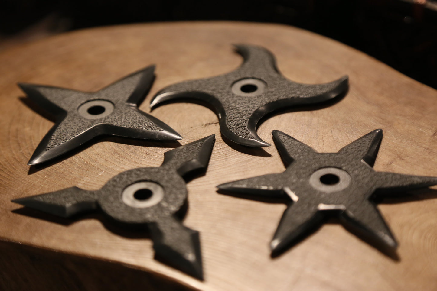 ラバー手裏剣(忍者スター)4タイプセット