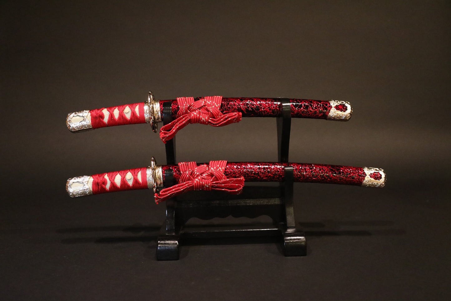 Samurai 2 Swords+Stand Mini complete set(Imitation)